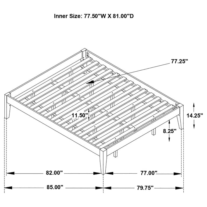 Hounslow Universal Platform Bed - Furniture Land (Milwaukee, WI)