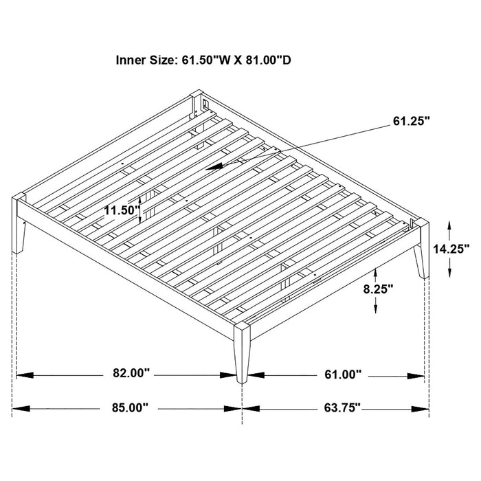 Hounslow Universal Platform Bed - Furniture Land (Milwaukee, WI)