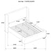 Alamosa Eastern King & Queen Bed - Furniture Land (Milwaukee, WI)