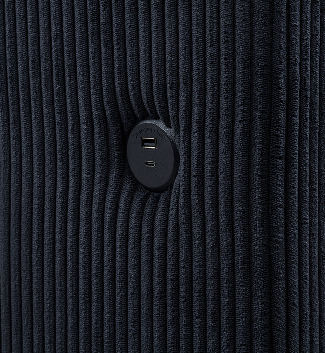 Tisdall Wingback TV Bed with Flame Visualizer