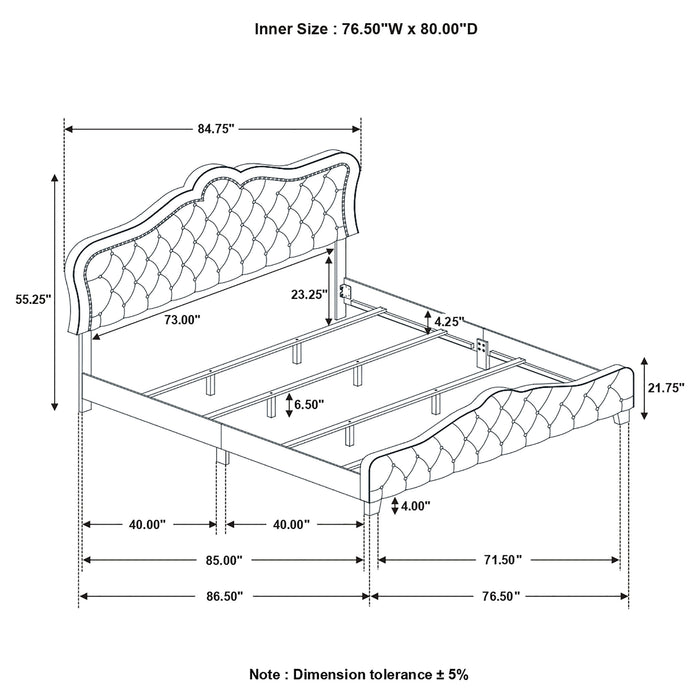 Bella Beds Cal.King & E.King, Queeen - Furniture Land (Milwaukee, WI)