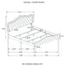 Bella Beds Cal.King & E.King, Queeen - Furniture Land (Milwaukee, WI)
