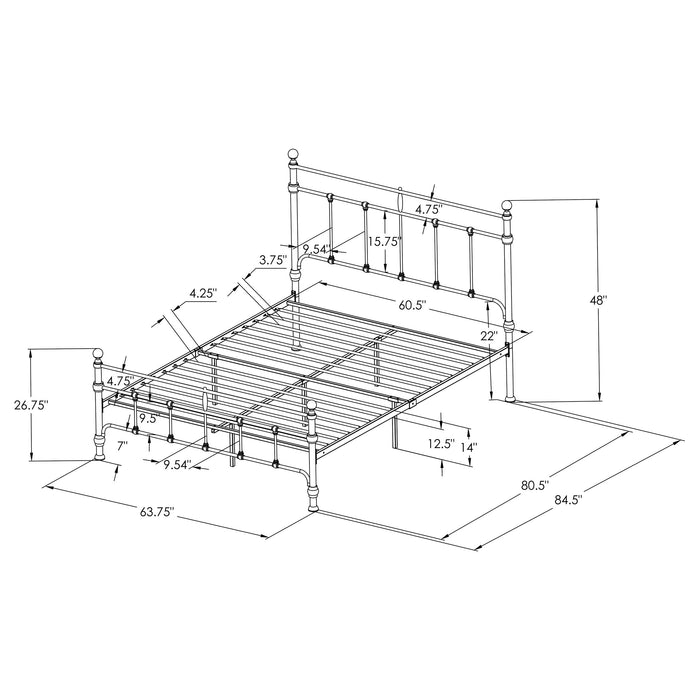 Novak Eastern King, Full, Queen, & Twin Bed - Furniture Land (Milwaukee, WI)