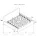 Gregory Bed Grey - Furniture Land (Milwaukee, WI)