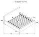 Gregory Bed Grey - Furniture Land (Milwaukee, WI)