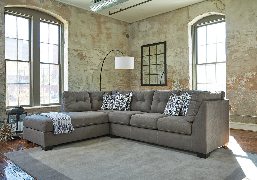 Pitkin 2-Piece Sectional with Chaise - Furniture Land (Milwaukee, WI)
