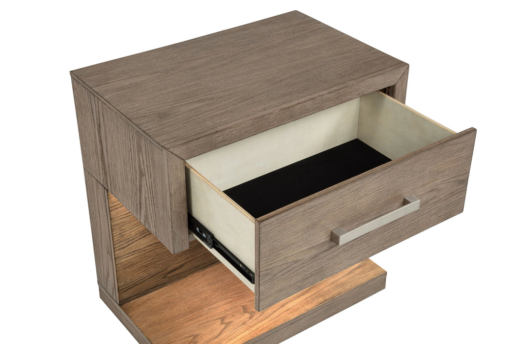 Kenora Nightstand with LED Lighting