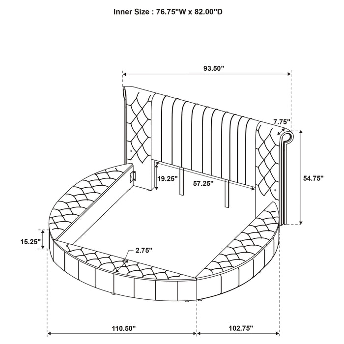 Sonya Eastern King & Queen Bed - Furniture Land (Milwaukee, WI)