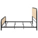 Lanewood Eastern King & Queen Bed Black & White - Furniture Land (Milwaukee, WI)