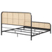 Lanewood Eastern King & Queen Bed Black & White - Furniture Land (Milwaukee, WI)