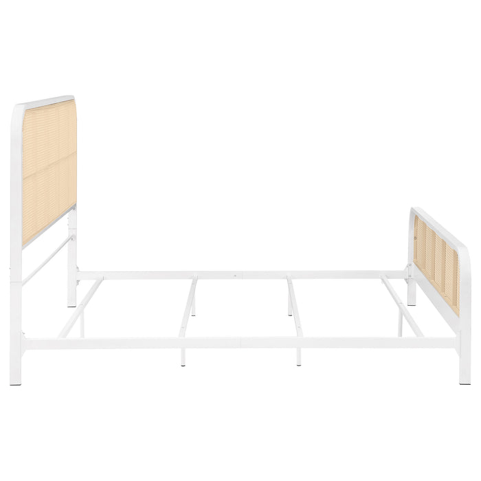 Lanewood Eastern King & Queen Bed Black & White - Furniture Land (Milwaukee, WI)