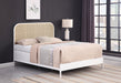 Amherst Eastern King, Queen, Full, & Twin Bed White & Black - Furniture Land (Milwaukee, WI)