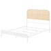 Amherst Eastern King, Queen, Full, & Twin Bed White & Black - Furniture Land (Milwaukee, WI)