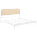 Amherst Eastern King, Queen, Full, & Twin Bed White & Black - Furniture Land (Milwaukee, WI)