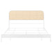 Amherst Eastern King, Queen, Full, & Twin Bed White & Black - Furniture Land (Milwaukee, WI)