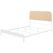 Amherst Eastern King, Queen, Full, & Twin Bed White & Black - Furniture Land (Milwaukee, WI)