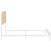 Amherst Eastern King, Queen, Full, & Twin Bed White & Black - Furniture Land (Milwaukee, WI)