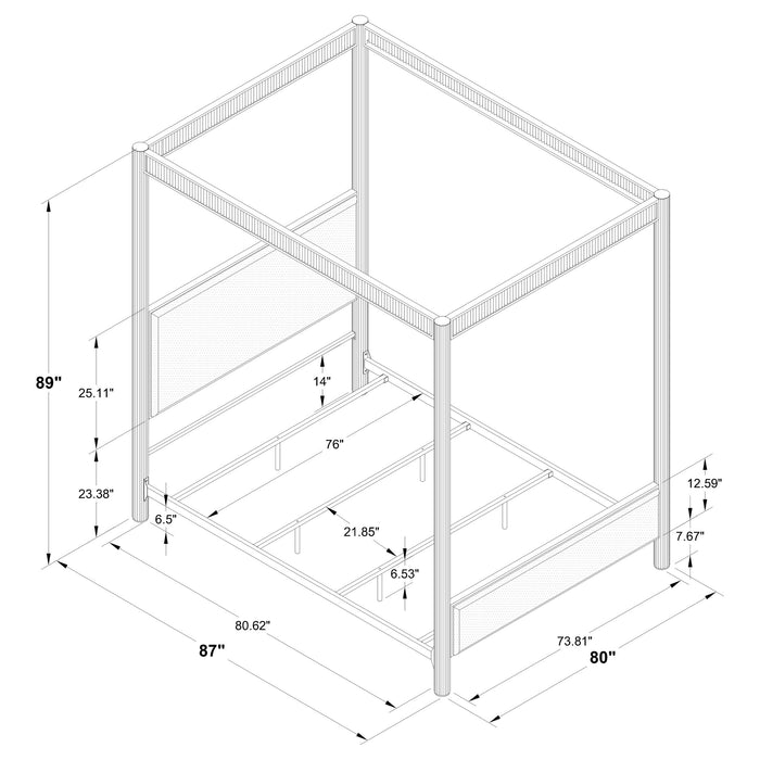 Zimmerlee Eastern King & Queen Bed - Furniture Land (Milwaukee, WI)