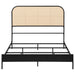 Amherst Eastern King, Queen, Full, & Twin Bed White & Black - Furniture Land (Milwaukee, WI)