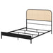 Amherst Eastern King, Queen, Full, & Twin Bed White & Black - Furniture Land (Milwaukee, WI)