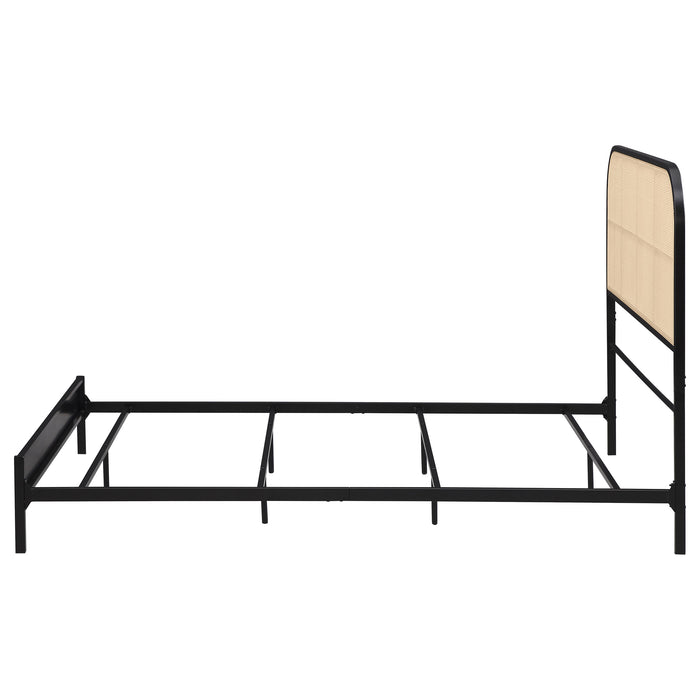 Amherst Eastern King, Queen, Full, & Twin Bed White & Black - Furniture Land (Milwaukee, WI)