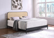 Amherst Eastern King, Queen, Full, & Twin Bed White & Black - Furniture Land (Milwaukee, WI)