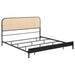 Amherst Eastern King, Queen, Full, & Twin Bed White & Black - Furniture Land (Milwaukee, WI)
