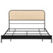 Amherst Eastern King, Queen, Full, & Twin Bed White & Black - Furniture Land (Milwaukee, WI)