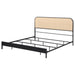 Amherst Eastern King, Queen, Full, & Twin Bed White & Black - Furniture Land (Milwaukee, WI)