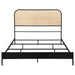 Amherst Eastern King, Queen, Full, & Twin Bed White & Black - Furniture Land (Milwaukee, WI)