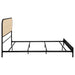 Amherst Eastern King, Queen, Full, & Twin Bed White & Black - Furniture Land (Milwaukee, WI)
