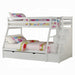 Jason Twin-Full Bunk Bed With Trundle and Storage - Furniture Land (Milwaukee, WI)