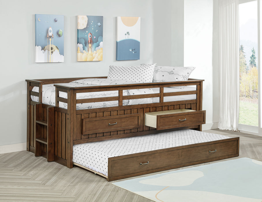 Carlsbad Queen Beds Brown & Grey - Furniture Land (Milwaukee, WI)