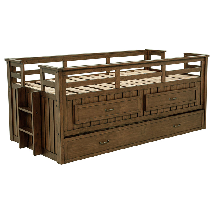 Carlsbad Queen Beds Brown & Grey - Furniture Land (Milwaukee, WI)