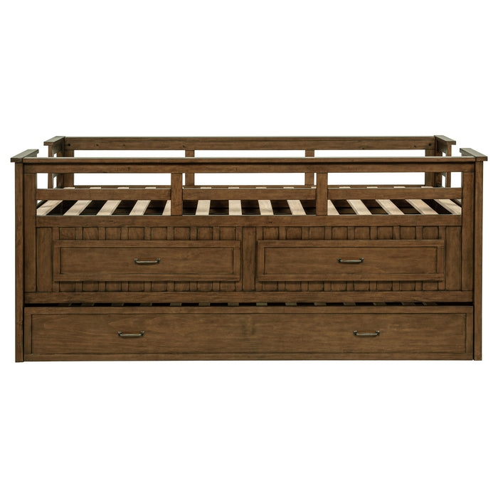 Carlsbad Queen Beds Brown & Grey - Furniture Land (Milwaukee, WI)