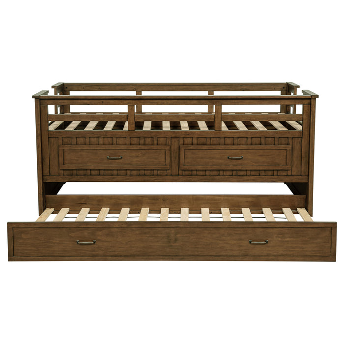 Carlsbad Queen Beds Brown & Grey - Furniture Land (Milwaukee, WI)