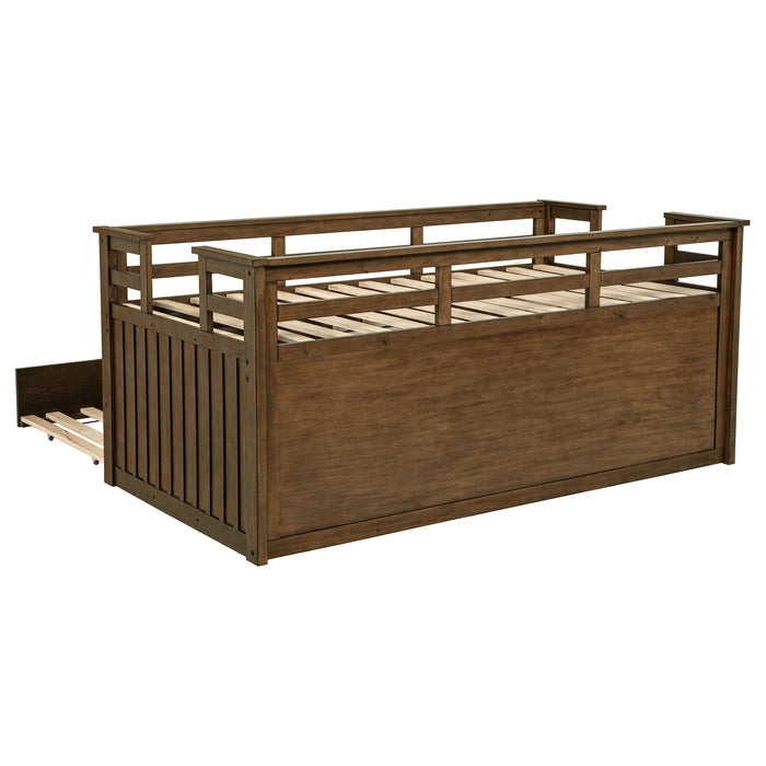 Carlsbad Queen Beds Brown & Grey - Furniture Land (Milwaukee, WI)