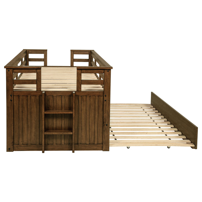 Carlsbad Queen Beds Brown & Grey - Furniture Land (Milwaukee, WI)