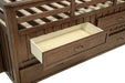 Carlsbad Queen Beds Brown & Grey - Furniture Land (Milwaukee, WI)