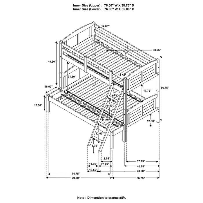 Flynn Bunk Beds - Furniture Land (Milwaukee, WI)