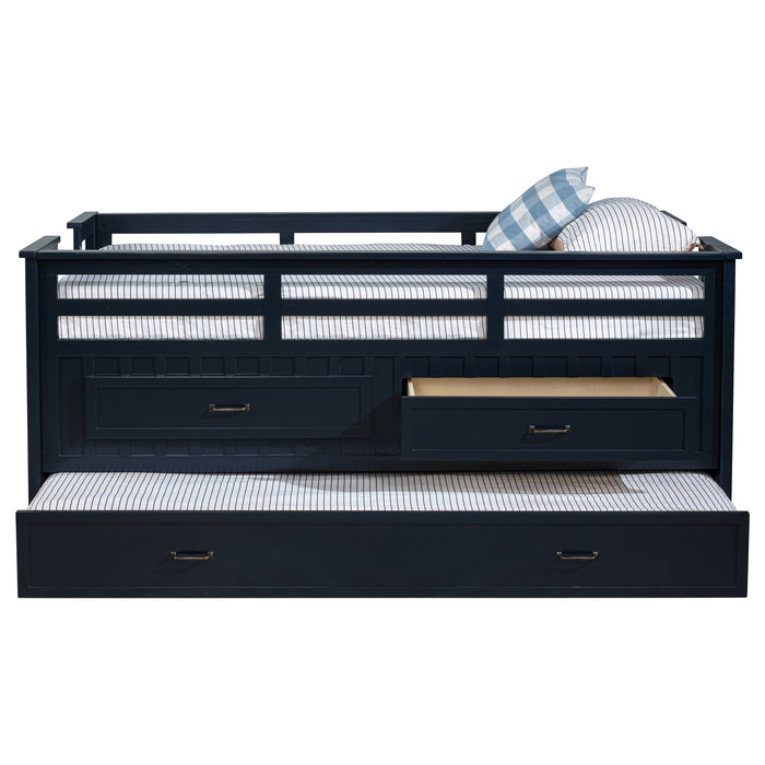 Carlsbad Queen Beds Brown & Grey - Furniture Land (Milwaukee, WI)