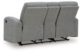 Gauntlet Reclining Loveseat with Console - Furniture Land (Milwaukee, WI)