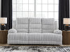 Rhines Falls Power Reclining Sofa with Drop Down Table - Furniture Land (Milwaukee, WI)