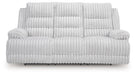 Rhines Falls Power Reclining Sofa with Drop Down Table - Furniture Land (Milwaukee, WI)