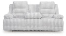 Rhines Falls Power Reclining Sofa with Drop Down Table - Furniture Land (Milwaukee, WI)