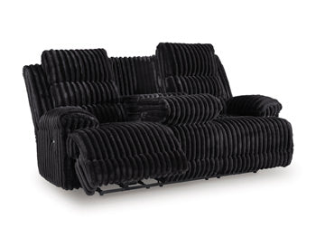 Rhine Falls Power Reclining Sofa with Drop Down Table - Furniture Land (Milwaukee, WI)