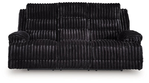 Rhine Falls Power Reclining Sofa with Drop Down Table - Furniture Land (Milwaukee, WI)