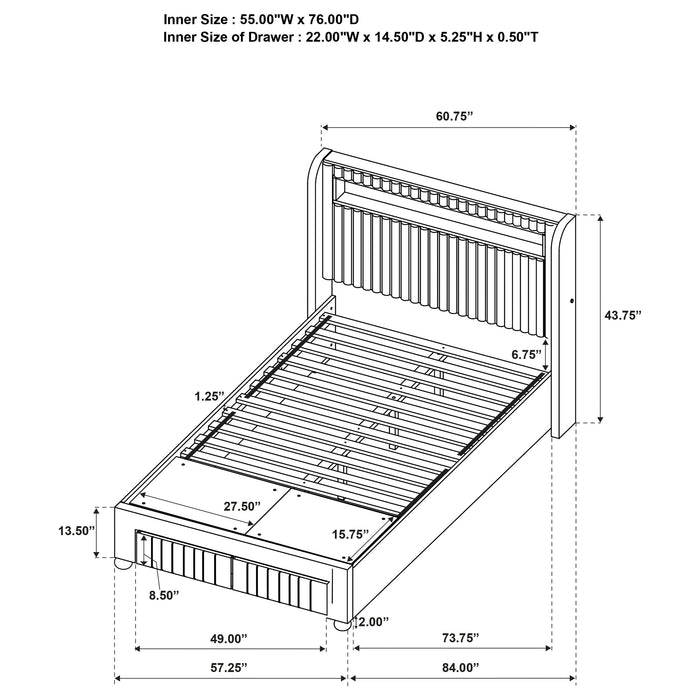 Madison Full & Twin Bed - Furniture Land (Milwaukee, WI)