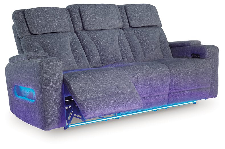 Studio Cave Power Reclining Sofa - Furniture Land (Milwaukee, WI)
