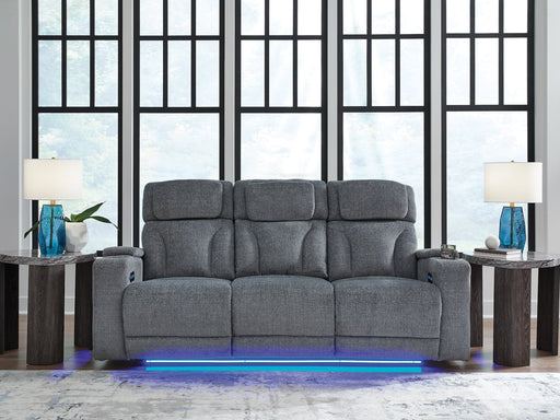 Studio Cave Power Reclining Sofa - Furniture Land (Milwaukee, WI)